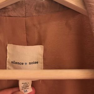 silence + noise Jackets & Coats - SILENCE + NOISE BLAZER JACKET silence + noise Jackets & Coats - SILENCE + NOISE BLAZER JACKET